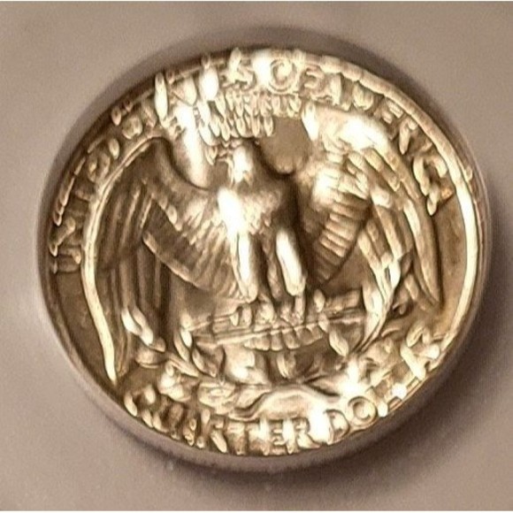 1954 Washington Quarter Unc MS66+ ICG Toning - Picture 4 of 4